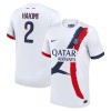 Officiële Voetbalshirt Paris Saint-Germain Achraf Hakimi 2 Uit 2024-25 - Heren